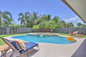 Hutchinson Island Abode with Pool - Near Beach!